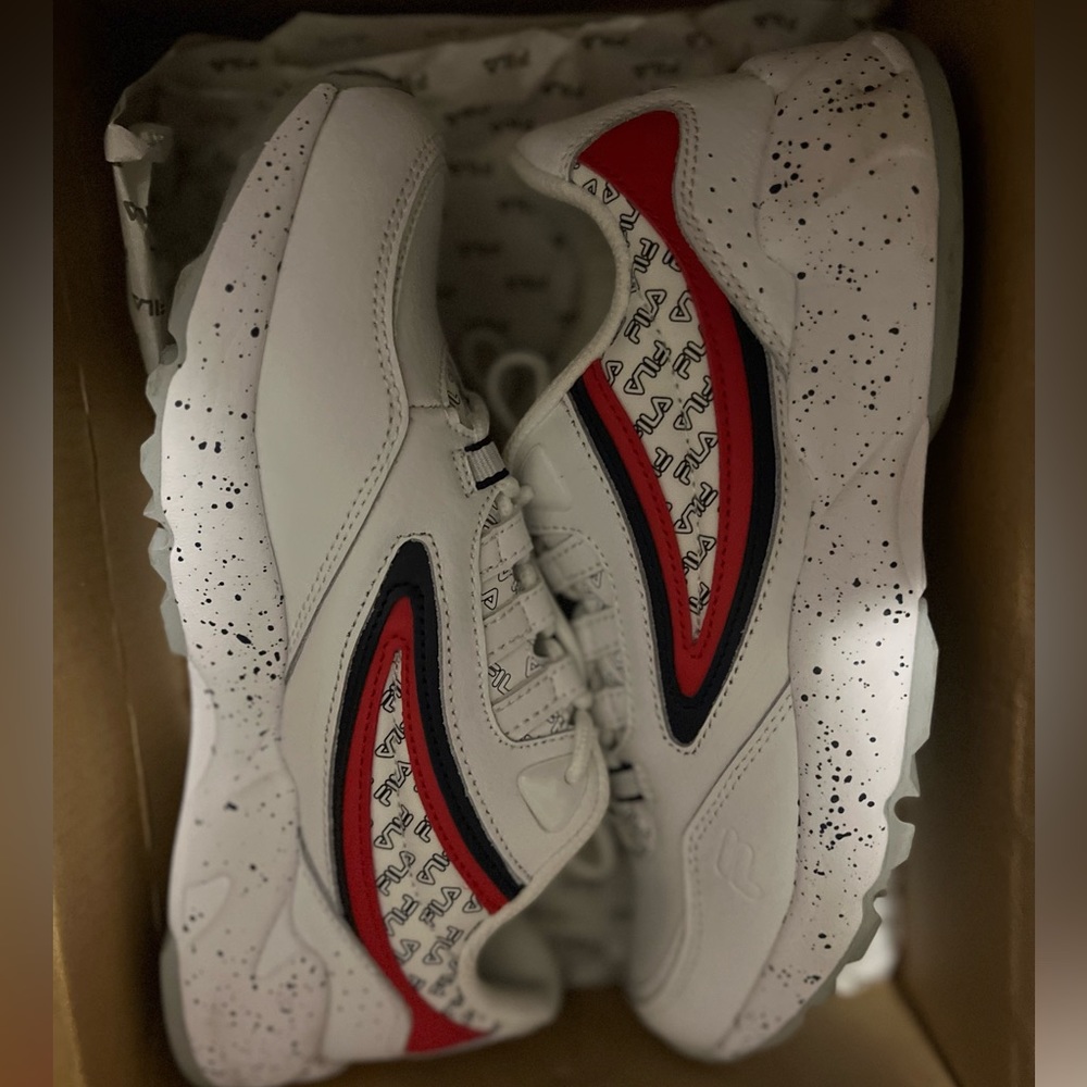 White FILA Sneakers